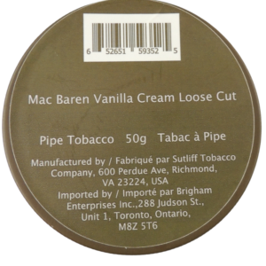 MCB - Vanilla Cream Loose Cut 50G